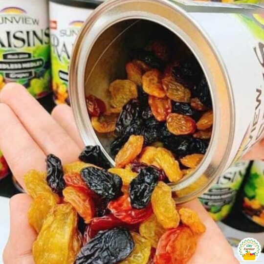 Nho khô thập cẩm Mỹ - hộp 425g